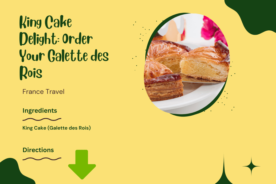King Cake Delight: Order Your Galette des Rois